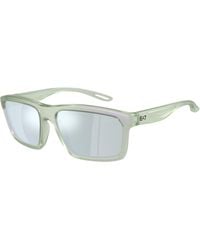 Moncler - Q74014 643530 Sunglasses Injected Squared Mirror - Lyst