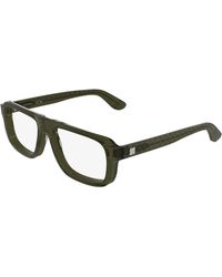 Calvin Klein - Ck25548 001 Optical Frames Acetate Squared Normal - Lyst