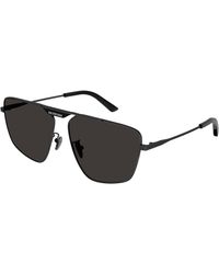 Balenciaga - Bb0246Sa 001 Sunglasses Metal Geometric Normal - Lyst