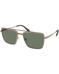 Michael Kors - Mk1154 Ridge 18993H Sunglasses Metal Squared Normal Anti-Glare - Lyst