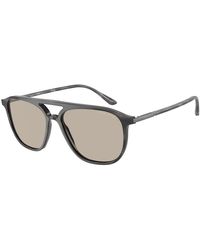 Giorgio Armani - Ar8179 5964/3 Sunglasses Acetate Pilot Normal - Lyst