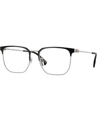 Burberry - Be1383D 1335 Optical Frames Metal Squared Normal - Lyst