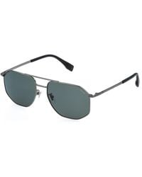 Police - Splr76 Grind 3 E56P Sunglasses Metal Smoke Squared - Lyst