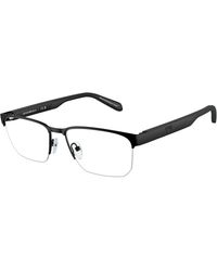 Emporio Armani - Ea1162 3001 Optical Frames Metal Geometric Normal - Lyst