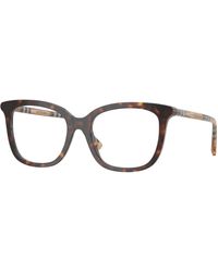 Burberry - Be2430 4216 Optical Frames Acetate Squared Normal - Lyst