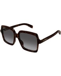 Saint Laurent - Sl 174 005 Sunglasses Acetate Squared - Lyst