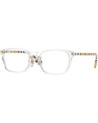 Burberry - Be2371D 3889 Optical Frames Acetate Squared Normal - Lyst