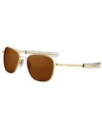Randolph Engineering - Af236 23K Outlet Sunglasses Metal Squared Normal - Lyst