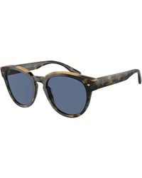 Giorgio Armani - Ar8164 541180 Sunglasses Plastic Cat Eye - Lyst