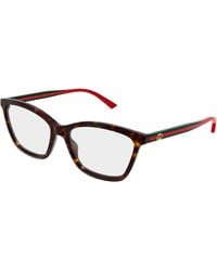 Gucci - Gg1989O 002 Optical Frames Acetate Transparent Cat Eye - Lyst