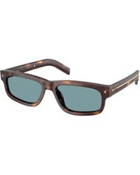 Prada - Pr B11S 15W04D Sunglasses Acetate Squared Polarized - Lyst