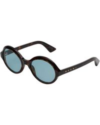 Marni - Z6Z Nozea Dark Sunglasses Acetate Light Round Normal - Lyst