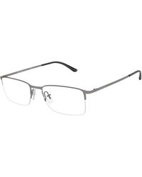 Giorgio Armani - Ar5010 3003 Optical Frames Steel Squared Normal - Lyst