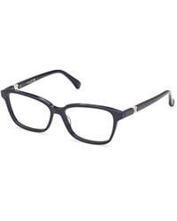 Max Mara - Mm5261 90 Optical Frames Acetate Squared Normal - Lyst