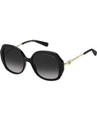 Marc Jacobs - Marc 581/S 807/9O Sunglasses Acetate Butterfly Normal Shaded - Lyst