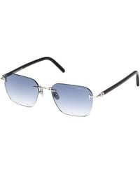 Tom Ford - Ft1433 Carson-02 16W Sunglasses Metal Squared Normal - Lyst