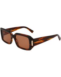Longchamp - Lo765S 211 Sunglasses Acetate Squared Normal - Lyst