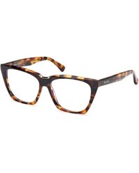 Max Mara - Mm5188-B 056 Optical Frames Acetate Geometric Normal - Lyst