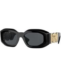 Versace - Ve4425U Gb1/87 Sunglasses Nylon Geometric Normal - Lyst
