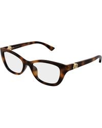 Gucci - Gg2196Ol 006 Optical Frames Injected Transparent Cat Eye - Lyst