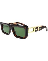 Off-White c/o Virgil Abloh - Oeri073 Boston 6055 Sunglasses Acetate Squared Normal - Lyst