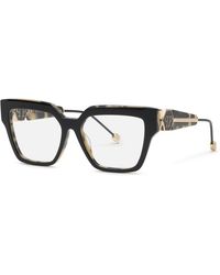 Philipp Plein - Vpp165S Plein Queen 09Ba Optical Frames Acetate Squared - Lyst