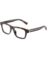 Dolce & Gabbana - Dg3446 502 Optical Frames Acetate Transparent Squared Normal - Lyst