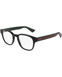 Gucci - Gg0927O 001 Optical Frames Acetate Transparent Squared - Lyst