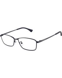 Emporio Armani - Ea1196D 3160 Optical Frames Metal Transparent Geometric Normal - Lyst