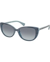 Ralph Lauren - Ra5340U 629219 Sunglasses Acetate Butterfly Normal Shaded - Lyst