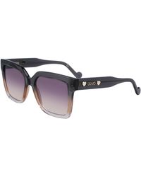 Liu Jo - Lj771S 033 Sunglasses Acetate Squared Normal Shaded - Lyst
