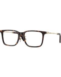Burberry - Be2426D 3002 Optical Frames Acetate Transparent Squared Normal - Lyst