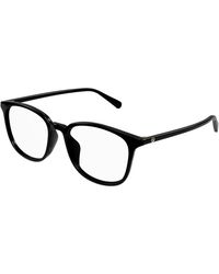 Gucci - Gg1230Oa 002 Optical Frames Plastic Squared - Lyst