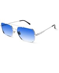 Xlab - Cefalonia Sunglasses Metal Smoke Squared Polarized - Lyst