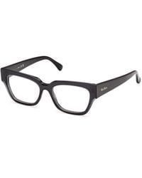 Max Mara - Mm5259 5 Optical Frames Acetate Squared Normal - Lyst
