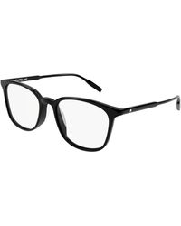 Montblanc - Mb0089Ok 005 Optical Frames Acetate Squared - Lyst