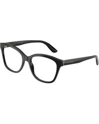Dolce & Gabbana - Dg3451 501 Optical Frames Acetate Transparent Butterfly Normal - Lyst