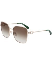 Longchamp - Lo177S 711 Sunglasses Metal Butterfly Normal Sfumato - Lyst