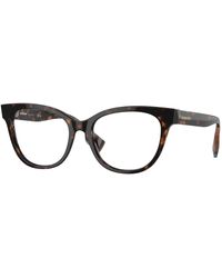 Burberry - Be2375 Evelyn 3002 Optical Frames Acetate Transparent Cat Eye Normal - Lyst