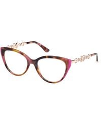 Guess - Gm50006 083 Optical Frames Acetate Cat Eye Normal - Lyst