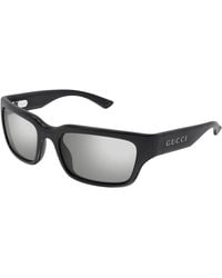 Gucci - Gg2240S 007 Sunglasses Injected Squared Flash - Lyst