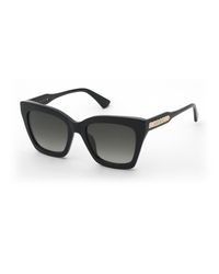 Nina Ricci - Snr463 700 Sunglasses Acetate Smoke Butterfly Normal Nuanced - Lyst