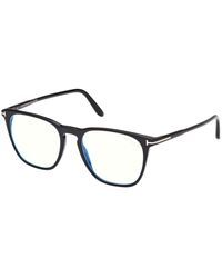 Tom Ford - Ft5937-B 001 Optical Frames Acetate Round Normal - Lyst