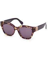 MAX&Co. - Mo0138 56Y Sunglasses Acetate Squared Normal - Lyst