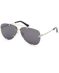 PUCCI - Ep0236 32A Sunglasses Metal Smoke Pilot Normal - Lyst