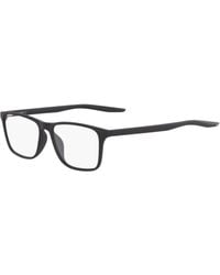 Nike - 7125 001 Optical Frames Plastic Squared Normal Photochromatic - Lyst