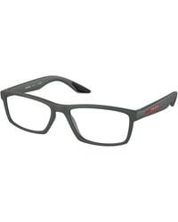 Prada Linea Rossa - Ps 04Pv Cch1O1 Optical Frames Injected Squared Normal - Lyst
