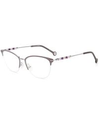 Carolina Herrera - Ch 0038 Kts Optical Frames Metal Round - Lyst