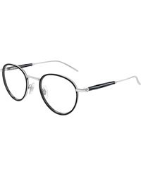 Montblanc - Mb0442O 001 Optical Frames Metal Transparent Round - Lyst