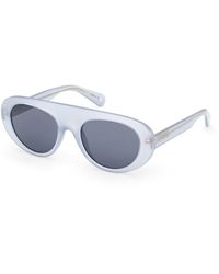 MAX&Co. - Mo0148 84V Sunglasses Injected Round Normal - Lyst